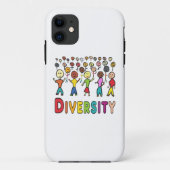 Diversity Case-Mate iPhone Hülle (Rückseite)