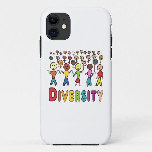 Diversity Case-Mate iPhone Hülle (Rückseite)
