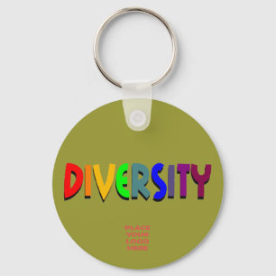 Diversity Custom Military Green Schlüsselanhänger