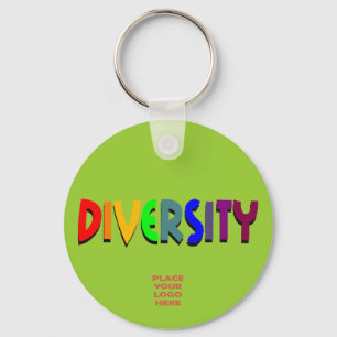 Diversity Custom Olive Green Schlüsselanhänger