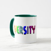 Diversity Custom Rainbow Tasse (Vorderseite Links)