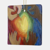 Diversity DEI Herzlich Willkommen bei der Verkostu Keramikornament (Links)