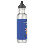 Diversity der Sprache. Internationale Muttersprach Edelstahlflasche (Links)