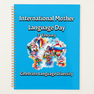 Diversity der Sprache. Internationale Muttersprach Planer
