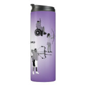 Diversity Designs Archery Tumbler Thermosbecher (Nach rechts gedreht)