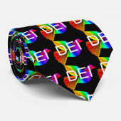 Diversity Equity Inclusion Krawatte (Gerollt)