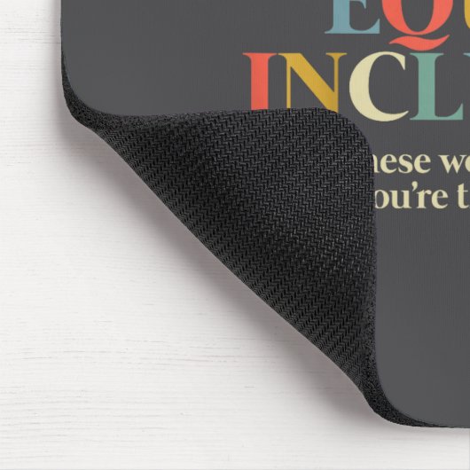 Diversity Equity Inclusion  Mousepad (Ecke)