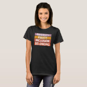Diversity Equity Inclusion T-Shirt (Vorne ganz)
