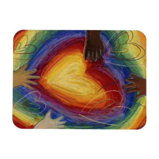 Diversity, Equity, & Inclusive (DEI)-Kühlschrankma Magnet (Horizontal)