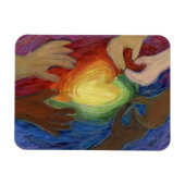 Diversity, Equity, & Inclusive (DEI)-Kühlschrankma Magnet (Horizontal)