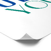 Diversity Ermutigung Akzeptanzplakat Poster (Ecke)