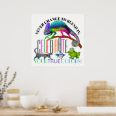 Diversity Ermutigung Akzeptanzplakat Poster (Küche)