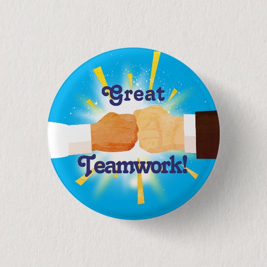 Diversity First Bump Anerkennungsprämie Button (Vorderseite)