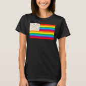 Diversity-Flagge T-Shirt (Vorderseite)