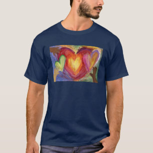 Diversity für Herz und Liebe Art Custom T - Shirt
