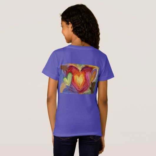 Diversity für Herz und Liebe Art Custom T - Shirt (Schwarz voll)