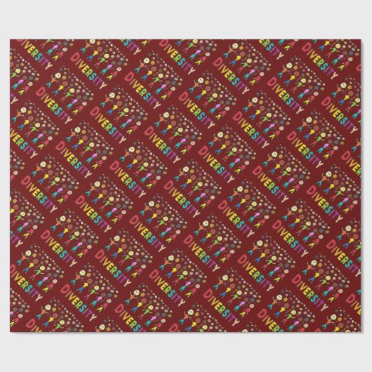 Diversity Geschenkpapier (Flach)