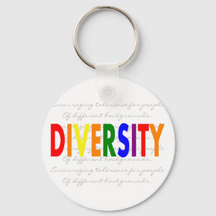 DIVERSITY, homosexuelle lesbische Schlüsselkette Schlüsselanhänger