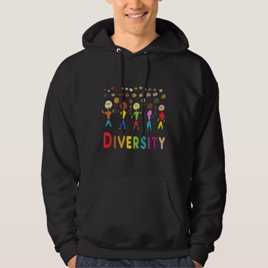 Diversity Hoodie (Vorderseite)