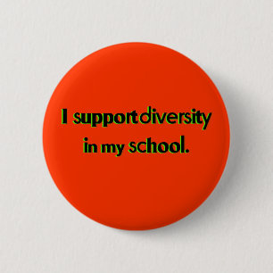 Diversity in meiner Schulschaltfläche Button
