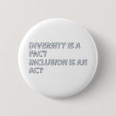 Diversity is Fact Inclusion Button (Vorderseite)
