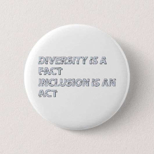 Diversity is Fact Inclusion Button (Vorderseite)