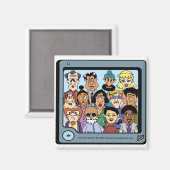 Diversity ist Cooler Magnet (Vorderseite/Rückseite)