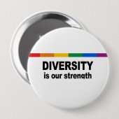 Diversity ist eine Stärke Button (Vorne & Hinten)