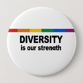 Diversity ist eine Stärke Button (Vorderseite)