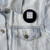 Diversity ist pawsome Niedlich Groovy Retro Vibes Button (Beispiel)