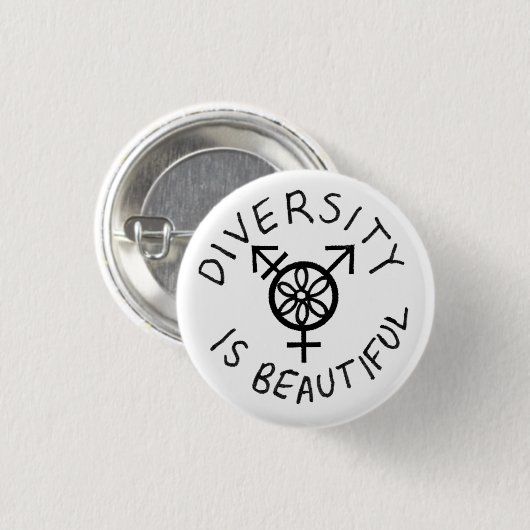 Diversity ist schön button (Vorne & Hinten)
