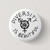 Diversity ist schön button (Vorderseite)