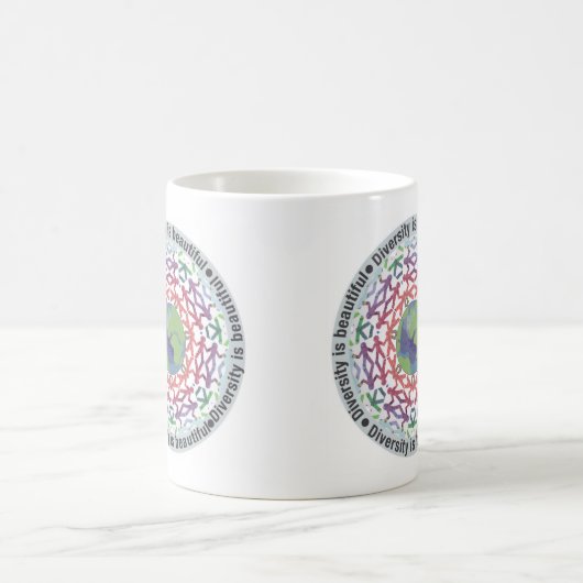 Diversity ist schön kaffeetasse (Mittel)