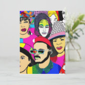 Diversity ist Spaß Feiertagskarte (Stehend Vorderseite)