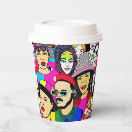 Diversity ist Spaß Pappbecher