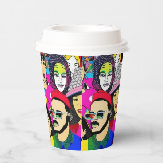 Diversity ist Spaß Pappbecher (Rechts)