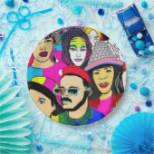 Diversity ist Spaß Pappteller (Party)