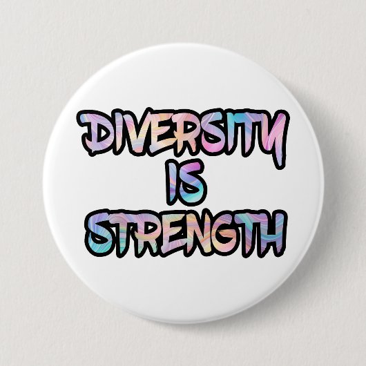 Diversity ist Stärke Button (Vorderseite)