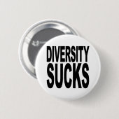 Diversity ist zum Kotzen Button (Vorne & Hinten)