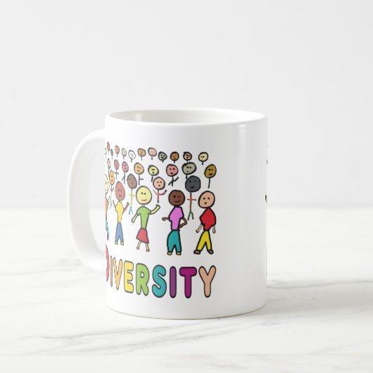 Diversity Kaffeetasse (Vorderseite Links)