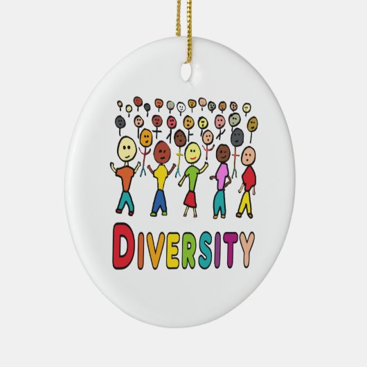 Diversity Keramik Ornament (Rechts)
