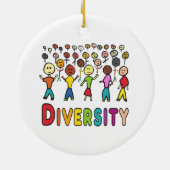Diversity Keramik Ornament (Hinten)