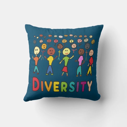 Diversity Kissen (Rückseite)