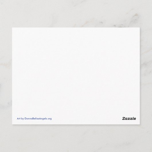 Diversity Liebe für benutzerdefinierte Postkarten (Rückseite)