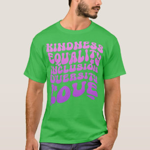 Diversity-Liebe zur Berücksichtigung von Kindheits T-Shirt