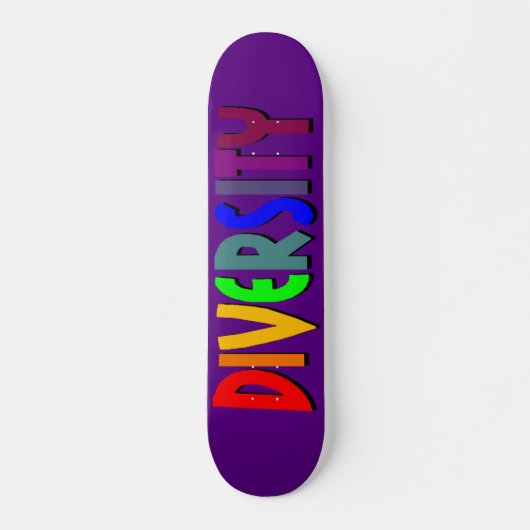 Diversity (Lila) Skateboard (Vorne)