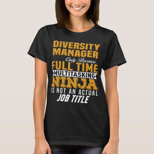 Diversity Manager T-Shirt (Vorderseite)
