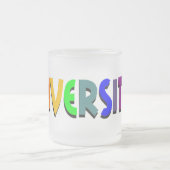 Diversity-mattierte Tasse (Mittelart) 11 Unze (Mittel)