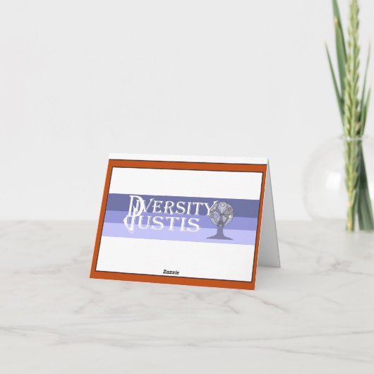 Diversity-Note-Karte Karte (Rückseite)