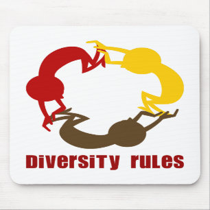 Diversity ordnet Mousepad an